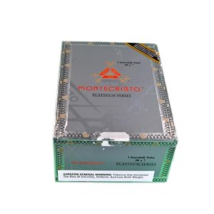 MONTECRISTO PLATINUM SERIES CHURCHILL TUBES- 50X7  -  BOX 15