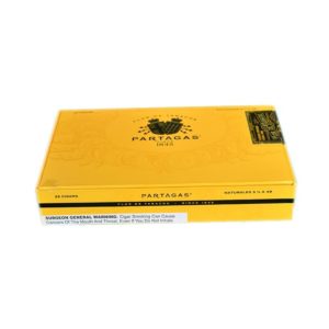 PARTAGAS  NATURALES - 5.5X49 - BOX 25